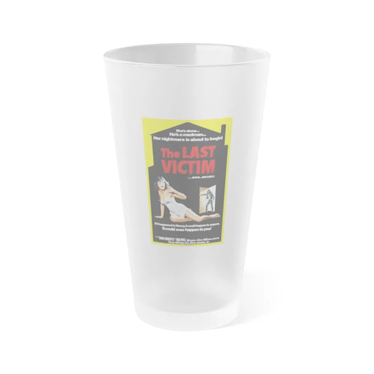 THE LAST VICTIM (FORCED ENTRY) 1975 Movie Poster - Frosted Pint Glass 16oz-16oz-Frosted-Go Mug Yourself