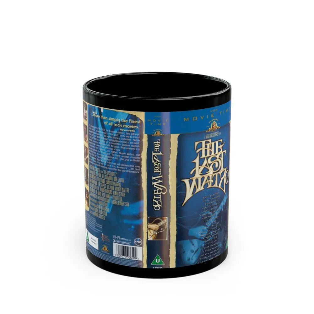 THE LAST WALTZ (VHS COVER) - Black Coffee Mug-11oz-Go Mug Yourself