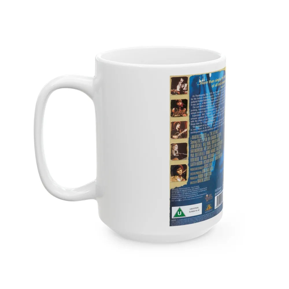 THE LAST WALTZ (VHS COVER) - White Coffee Mug-Go Mug Yourself