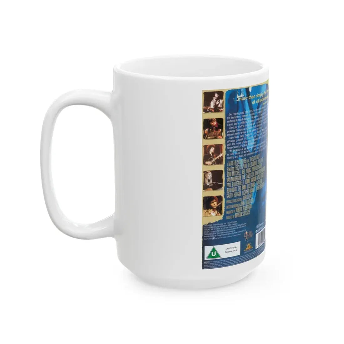 THE LAST WALTZ (VHS COVER) - White Coffee Mug - Go Mug Yourself
