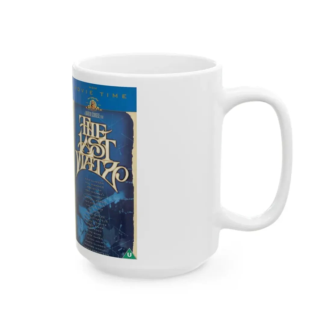 THE LAST WALTZ (VHS COVER) - White Coffee Mug - Go Mug Yourself
