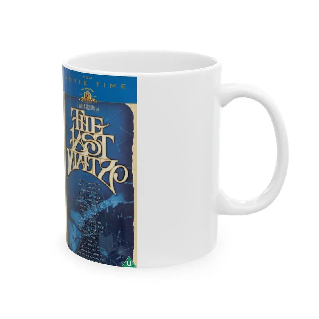 THE LAST WALTZ (VHS COVER) - White Coffee Mug - Go Mug Yourself