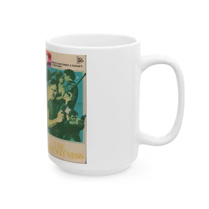 THE LAST WITNESS (VHS COVER) - White Coffee Mug - Go Mug Yourself