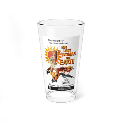 THE LAST WOMAN ON EARTH 1960 Movie Poster - Pint Glass 16oz 16oz - Go Mug Yourself
