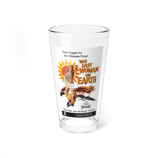 THE LAST WOMAN ON EARTH 1960 Movie Poster - Pint Glass 16oz 16oz - Go Mug Yourself