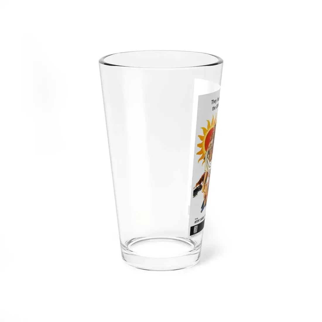 THE LAST WOMAN ON EARTH 1960 Movie Poster - Pint Glass 16oz - Go Mug Yourself