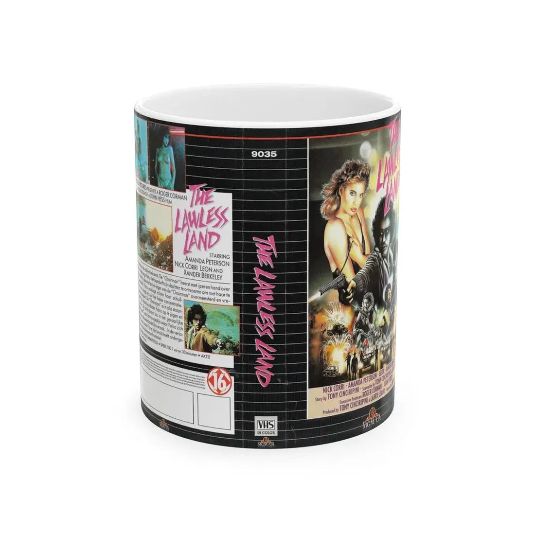 THE LAWLESS LAND MGM (VHS COVER) - White Coffee Mug 11oz - Go Mug Yourself