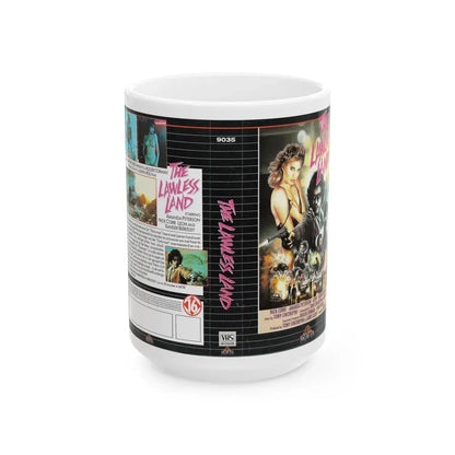 THE LAWLESS LAND MGM (VHS COVER) - White Coffee Mug 15oz - Go Mug Yourself