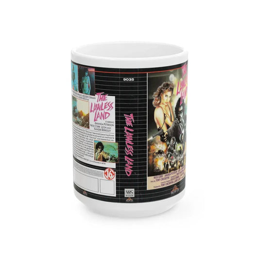 THE LAWLESS LAND MGM (VHS COVER) - White Coffee Mug 15oz - Go Mug Yourself