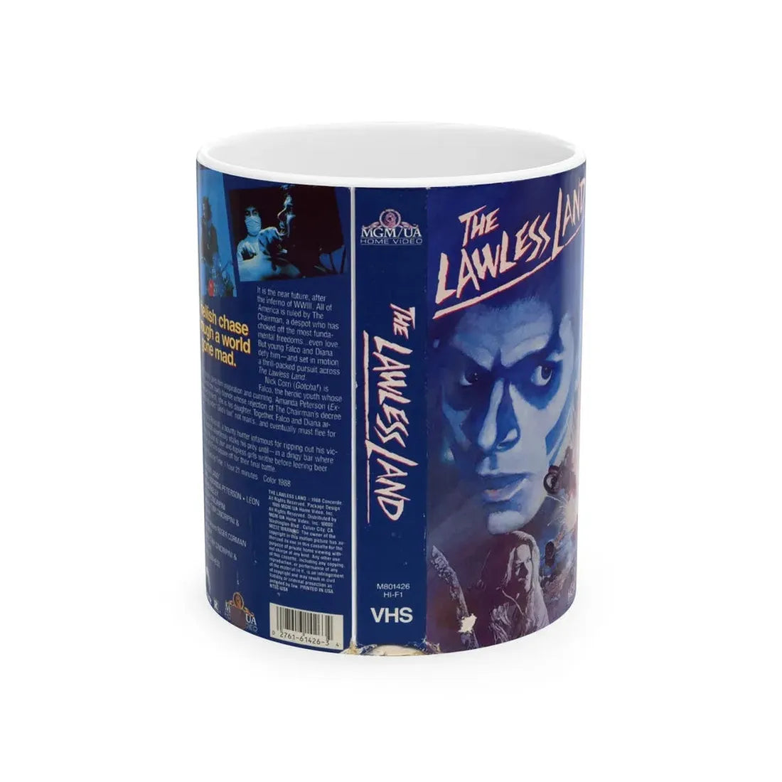 THE LAWLESS LAND (VHS COVER) - White Coffee Mug 11oz - Go Mug Yourself