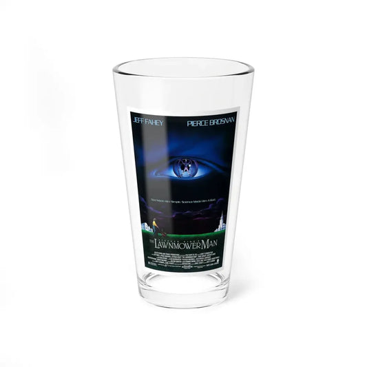 THE LAWNMOWER MAN 1992 Movie Poster - Pint Glass 16oz 16oz - Go Mug Yourself