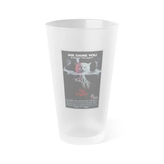 THE LEGACY 1978 Movie Poster - Frosted Pint Glass 16oz-16oz-Frosted-Go Mug Yourself