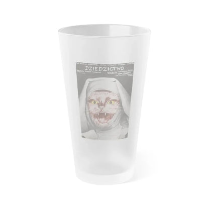 THE LEGACY (POLISH) 1978 Movie Poster - Frosted Pint Glass 16oz 16oz Frosted - Go Mug Yourself