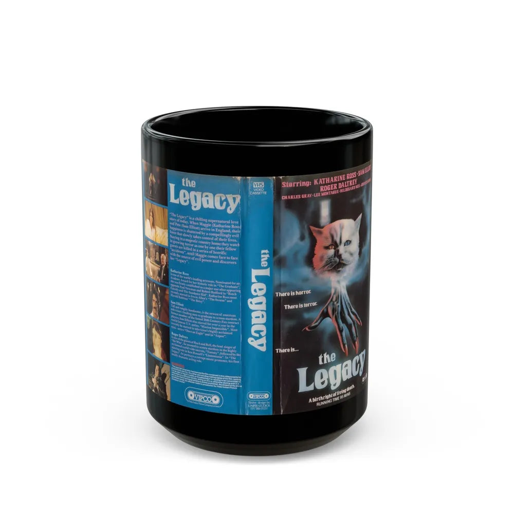 THE LEGACY VIPCO (VHS COVER) - Black Coffee Mug-15oz-Go Mug Yourself