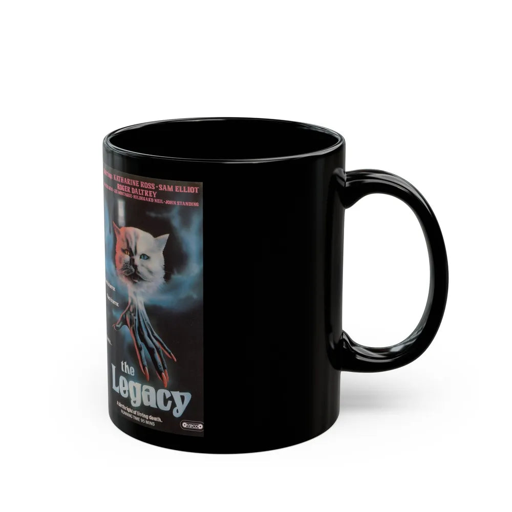 THE LEGACY VIPCO (VHS COVER) - Black Coffee Mug-Go Mug Yourself