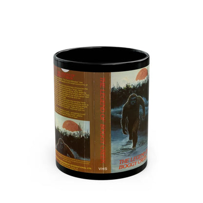 THE LEGEND OF BOGGY CREEK (VHS COVER) - Black Coffee Mug-11oz-Go Mug Yourself