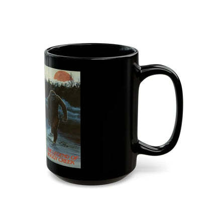 THE LEGEND OF BOGGY CREEK (VHS COVER) - Black Coffee Mug-Go Mug Yourself