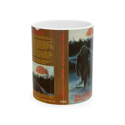 THE LEGEND OF BOGGY CREEK (VHS COVER) - White Coffee Mug-11oz-Go Mug Yourself