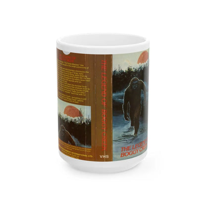 THE LEGEND OF BOGGY CREEK (VHS COVER) - White Coffee Mug-15oz-Go Mug Yourself