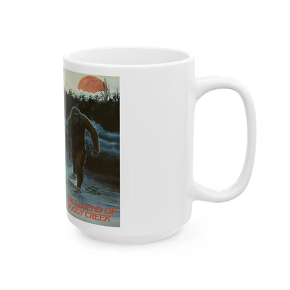 THE LEGEND OF BOGGY CREEK (VHS COVER) - White Coffee Mug-Go Mug Yourself