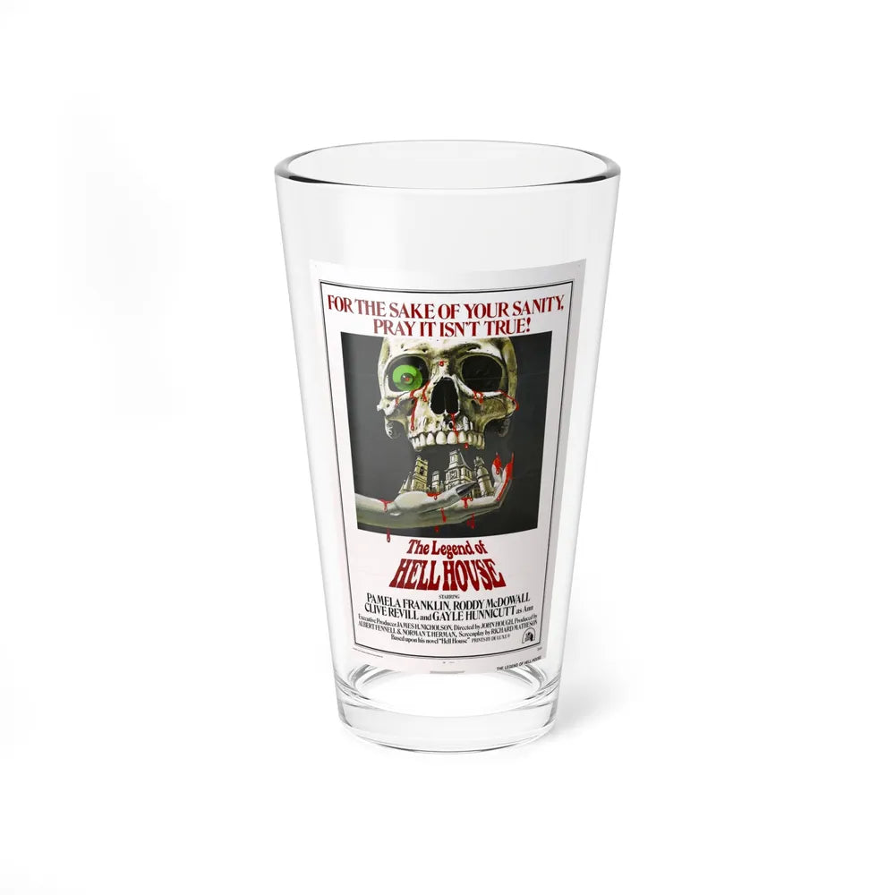 THE LEGEND OF HELL HOUSE 1973 Movie Poster - Pint Glass 16oz-16oz-Go Mug Yourself