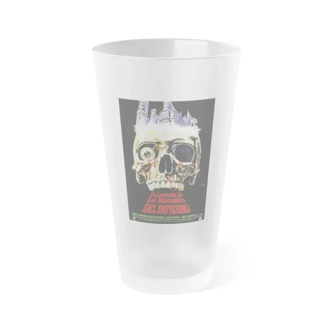 THE LEGEND OF HELL HOUSE (2) 1973 Movie Poster - Frosted Pint Glass 16oz 16oz Frosted - Go Mug Yourself