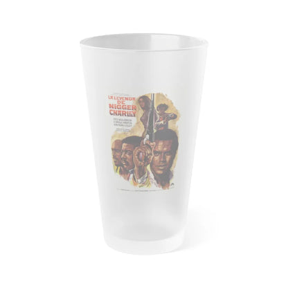 THE LEGEND OF NIGGER CHARLEY (2) 1972 Movie Poster - Frosted Pint Glass 16oz-16oz-Frosted-Go Mug Yourself