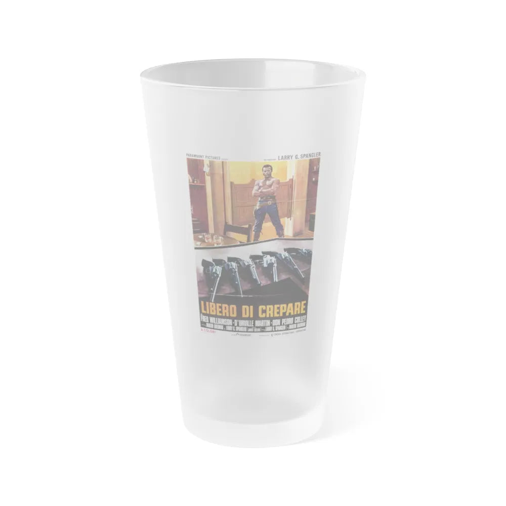 THE LEGEND OF NIGGER CHARLEY (3) 1972 Movie Poster - Frosted Pint Glass 16oz-16oz-Frosted-Go Mug Yourself