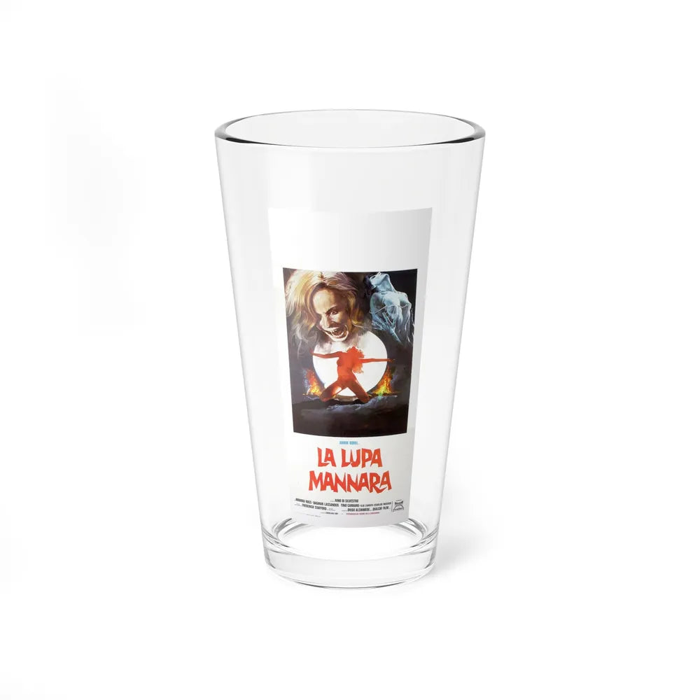 THE LEGEND OF THE WOLF WOMAN (ITALIAN) 1976 Movie Poster - Pint Glass 16oz-16oz-Go Mug Yourself