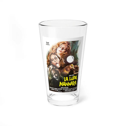 THE LEGEND OF THE WOLF WOMAN (ITALIAN) 2 1976 Movie Poster - Pint Glass 16oz-16oz-Go Mug Yourself