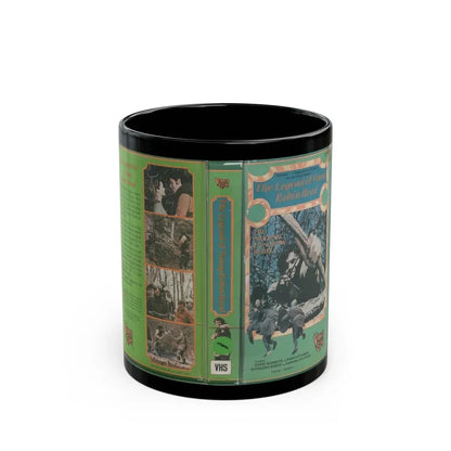 THE LEGEND OF YOUNG ROBIN HOOD (VHS COVER) - Black Coffee Mug 11oz - Go Mug Yourself