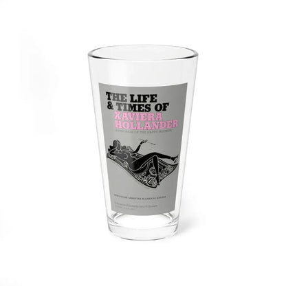 THE LIFE AND TIMES OF XAVIERA HOLLANDER 1974 Movie Poster - Pint Glass 16oz 16oz - Go Mug Yourself