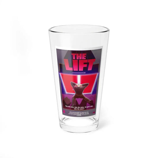 THE LIFT 1983 Movie Poster - Pint Glass 16oz 16oz - Go Mug Yourself