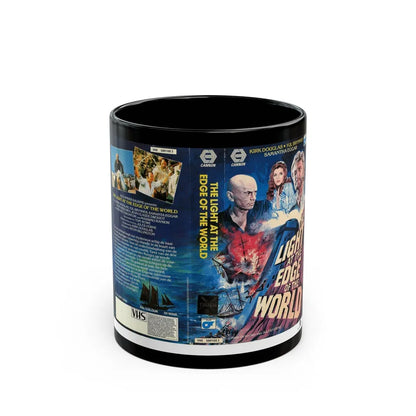 THE LIGHT AT THE EDGE OF THE WORLD (VHS COVER) - Black Coffee Mug-11oz-Go Mug Yourself