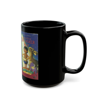 THE LITTLE DRUMMER BOY (VHS COVER) - Black Coffee Mug-Go Mug Yourself