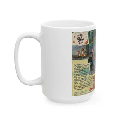 THE LITTLE FOX (VHS COVER) - White Coffee Mug - Go Mug Yourself