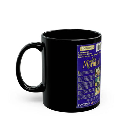 THE LITTLE MERMAID GOODTIMES VIDEO (VHS COVER) - Black Coffee Mug - Go Mug Yourself