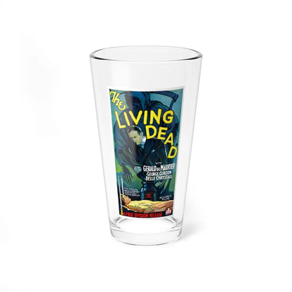 THE LIVING DEAD (2) 1934 Movie Poster - Pint Glass 16oz-16oz-Go Mug Yourself