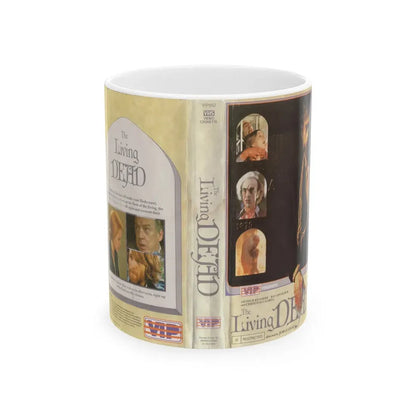 THE LIVING DEAD (VHS COVER) - White Coffee Mug 11oz - Go Mug Yourself