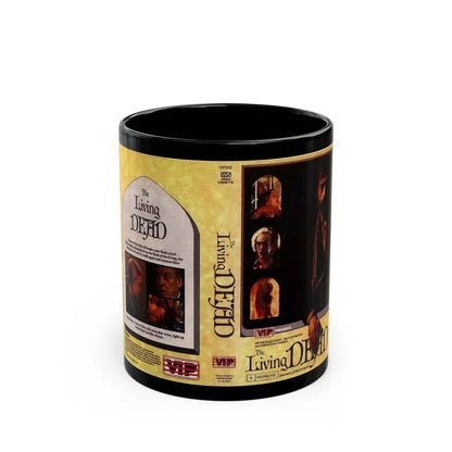 THE LIVING DEAD VIP (VHS COVER) - Black Coffee Mug 11oz - Go Mug Yourself