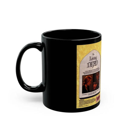 THE LIVING DEAD VIP (VHS COVER) - Black Coffee Mug - Go Mug Yourself