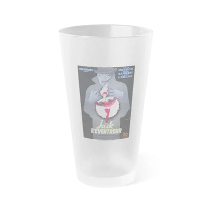 THE LODGER (FRENCH) 1944 Movie Poster - Frosted Pint Glass 16oz 16oz Frosted - Go Mug Yourself