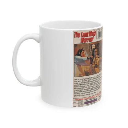 THE LONE NINJA WARRIOR (VHS COVER) - White Coffee Mug - Go Mug Yourself