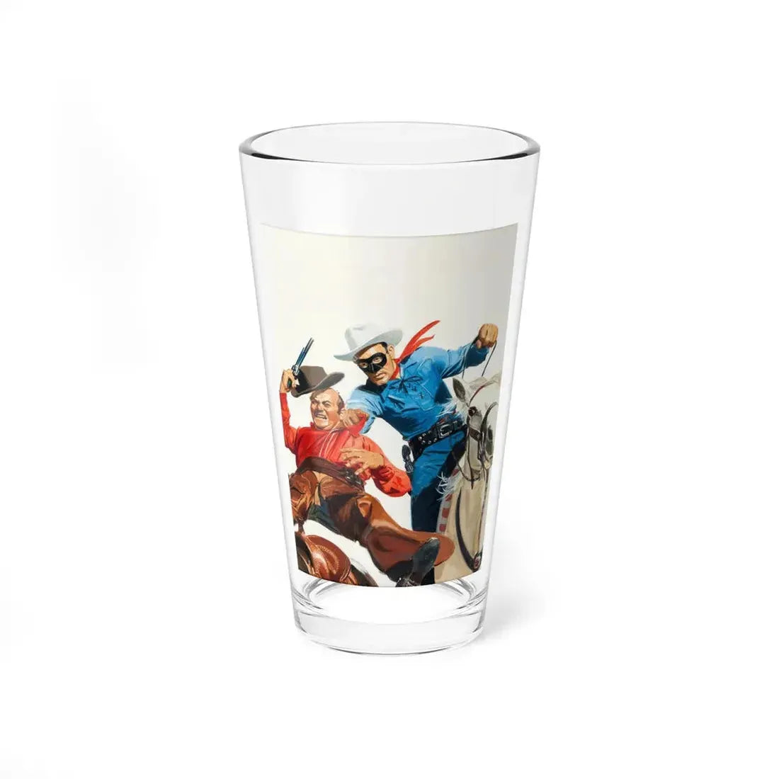 The Lone Ranger n. 69 Cover (Dell, 1954) - Pint Glass 16oz 16oz - Go Mug Yourself