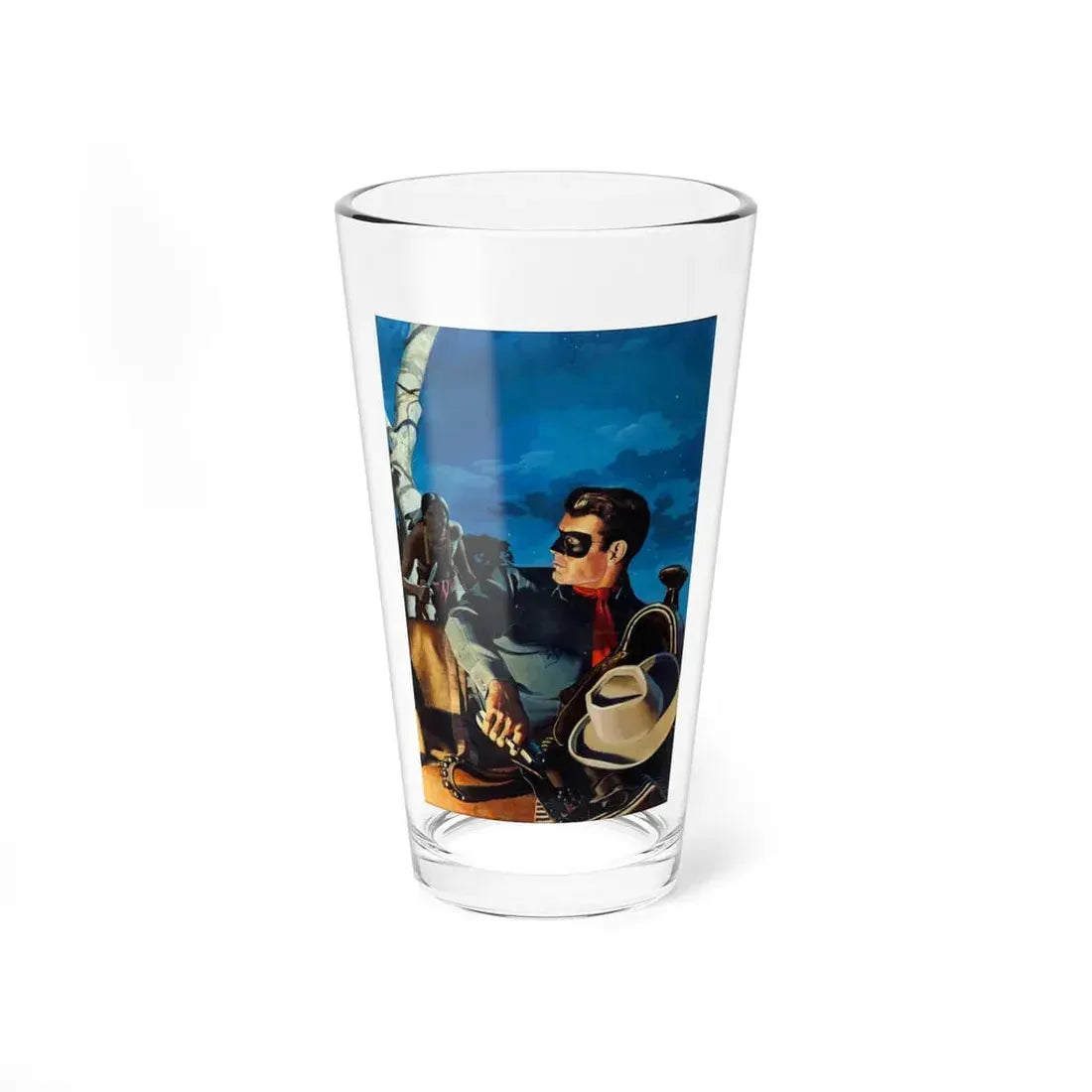 The Lone Ranger n. 71 Cover (Dell, 1954) - Pint Glass 16oz 16oz - Go Mug Yourself