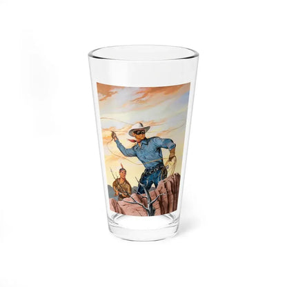 The Lone Ranger n. 73 Cover (Dell, 1954) - Pint Glass 16oz 16oz - Go Mug Yourself