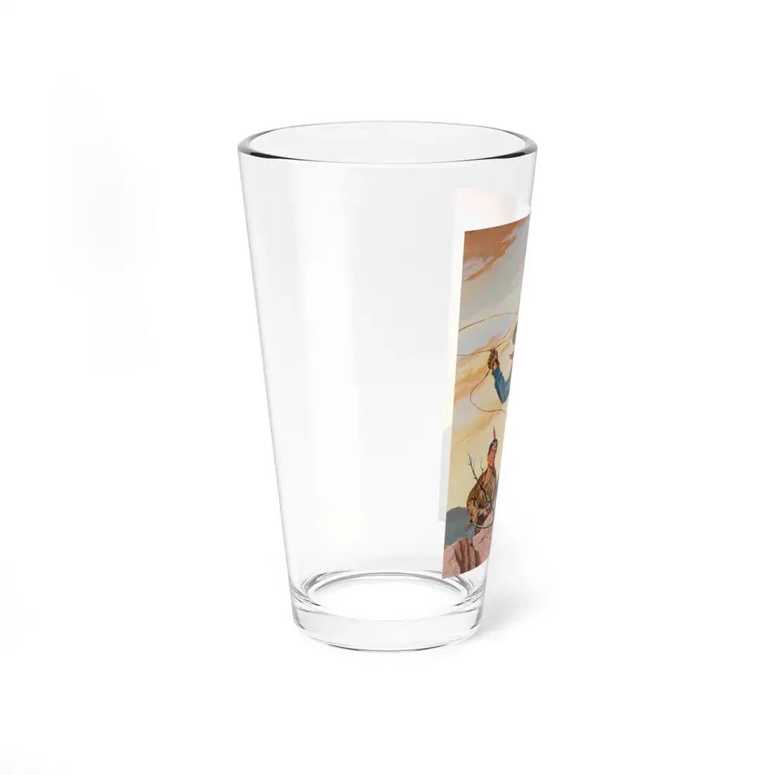 The Lone Ranger n. 73 Cover (Dell, 1954) - Pint Glass 16oz - Go Mug Yourself