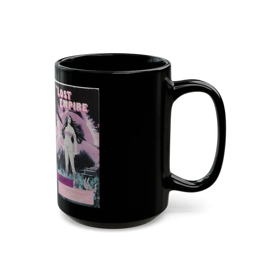 THE LOST EMPIRE (VHS COVER) - Black Coffee Mug - Go Mug Yourself