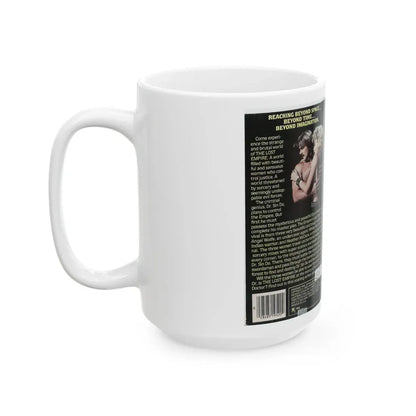 THE LOST EMPIRE (VHS COVER) - White Coffee Mug - Go Mug Yourself