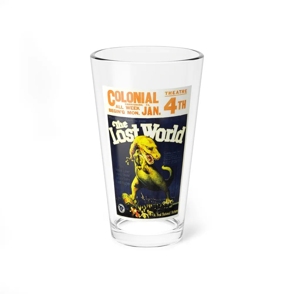 THE LOST WORLD 1960 Movie Poster - Pint Glass 16oz-16oz-Go Mug Yourself